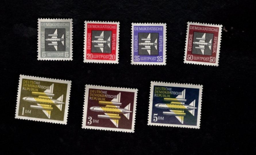 Germany DDR sc#C1-7 (1957) Complete MNH