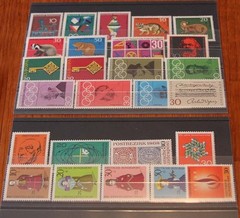 Germany Complete Year 1968 Stamp Set w/ SS Mint Never Hinged MNH German Stamps