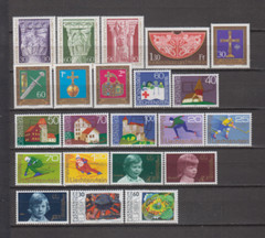 LIECHTENSTEIN 1975 COMPLETE YEAR SET MINT NEVER HINGED MNH 22 STAMPS SEE PICTURE