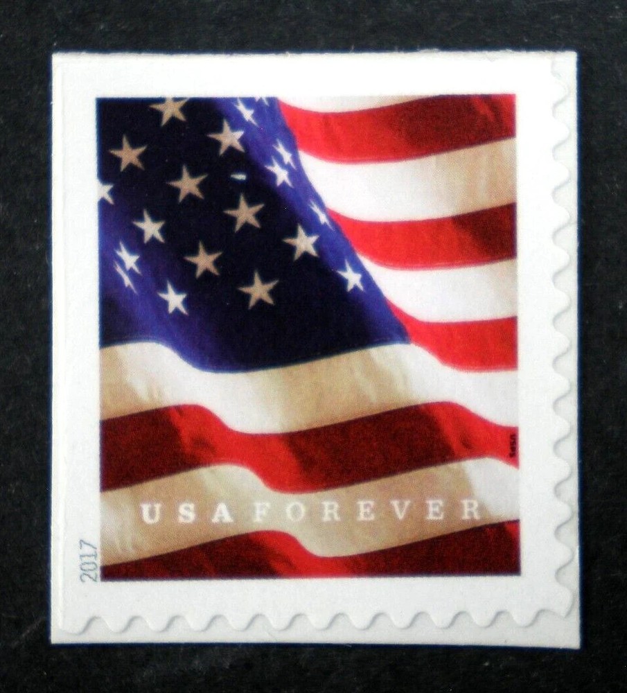 US – 2017 Star and Stripes booklet single FOREVER #5160 – VF MNH