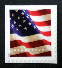 US – 2017 Star and Stripes booklet single FOREVER #5160 – VF MNH