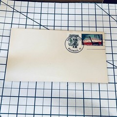 Erie Canal 5c Stamp on Cover 1967 Wildwood NJ Postmark Vintage FDC Envelope