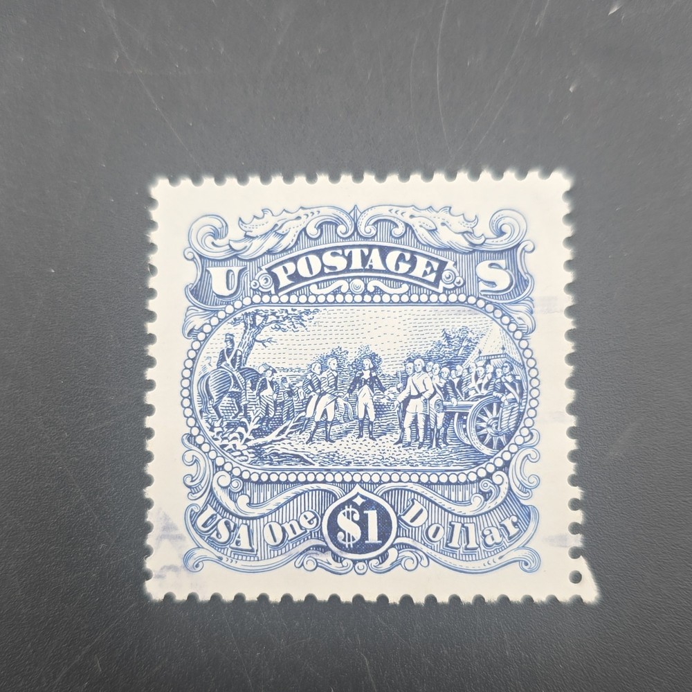 US $1 Blue & White Historical Events Postage Stamp Mint Never Hinged MNH