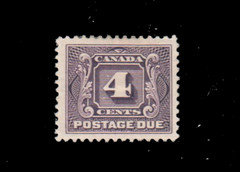 Canada Scott J3 Mint Hinged VF SCV $70.00 Very Fine Mint Hinged