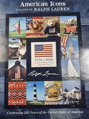 US stamps, 2026, American Icons. Mint Imperforate Sheet. NDC