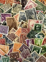 DEUTSCHES REICH – mainly WWII, with areas – Collection of 500 stamps – MNH/Used