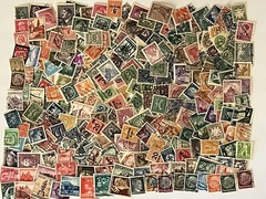 GERMANY – DEUTSCHES REICH – with WWII – Collection of 200 used stamps