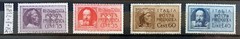ITALY REGNO 1933-1945 SERVIZI POSTA PNEUMATICA NUOVI – 4 STAMPS NEW*