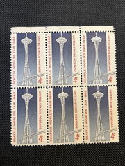 Vintage US Postage Stamps Unused Lot Of 37 Stamps Of Historical Events & States