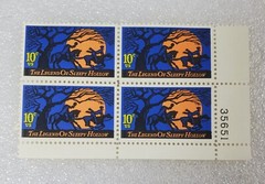 Halloween Stamps Legend Sleepy Hollow Christmas Madonna & Child Holly Not Hinged