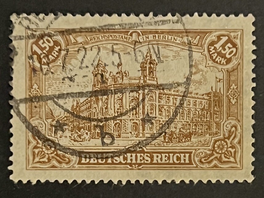 Travelstamps: Germany Stamp Architecture – 1.50m Used Handstamped