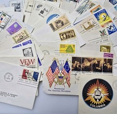 First Day of Issue Lot of 20 Commemorative Stamped Envelopes Vintage 1999 2000
