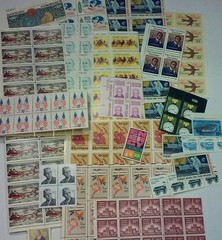 Usable 200 Assorted Mixed Multiples & Singles of 10¢ US Postage Stamps FV $20.00