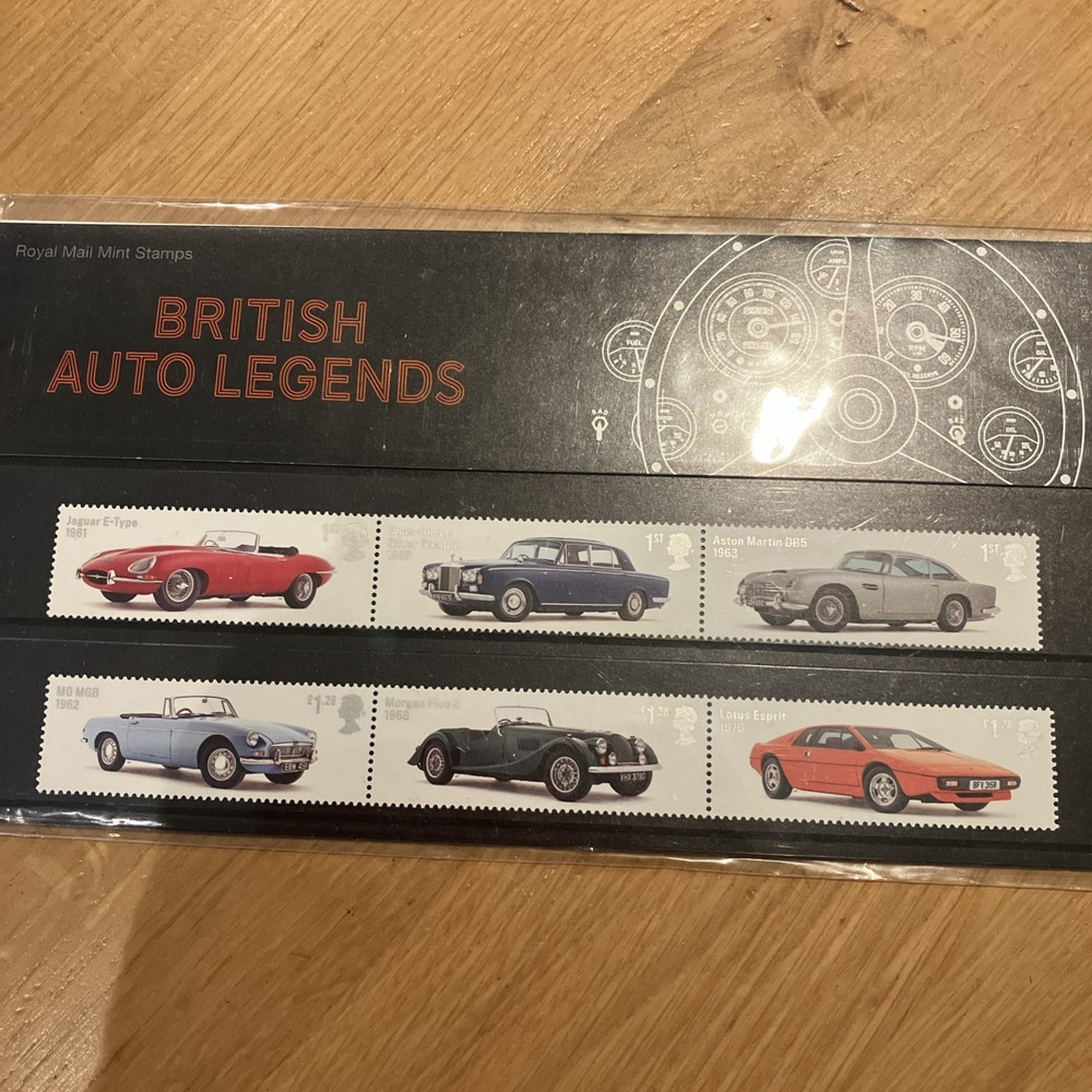 British Auto Legends with mini sheet