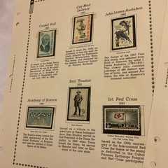 U.S.-(-1962-)-HISTORICAL EVENTS-lot Of 13-Stamps-ON ALBUM PAGE-USED-#30