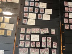 GB KEVII huge study collection in 3 High Values 2/6, 5/-, 10/- 16 cards *a512