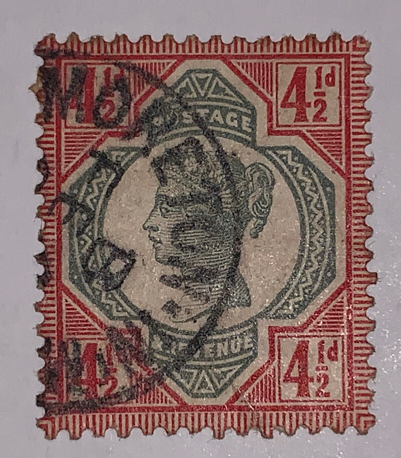 Travelstamps: Great Britain Stamps Scott #117 Used NG Handstamped
