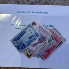 1943-44 Overrun Countries 46-47, 56 Commemoratives & 1980s Letter Writing