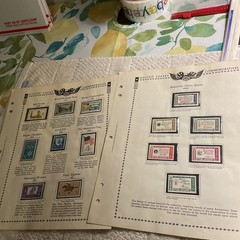 U.S.-(-1960-)-HISTORICAL EVENTS-lot Of 14-Stamps-ON ALBUM PAGE-USED-#30