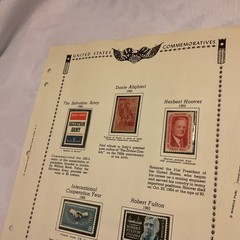 U.S.-(-1965-)-HISTORICAL EVENTS-lot Of 11-Stamps-ON ALBUM PAGE-MINT-#30