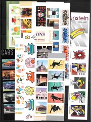Imperforate (NO Die-Cut) Selection 2021-25–133 Stamps, Fault-Free, Cat $226.40