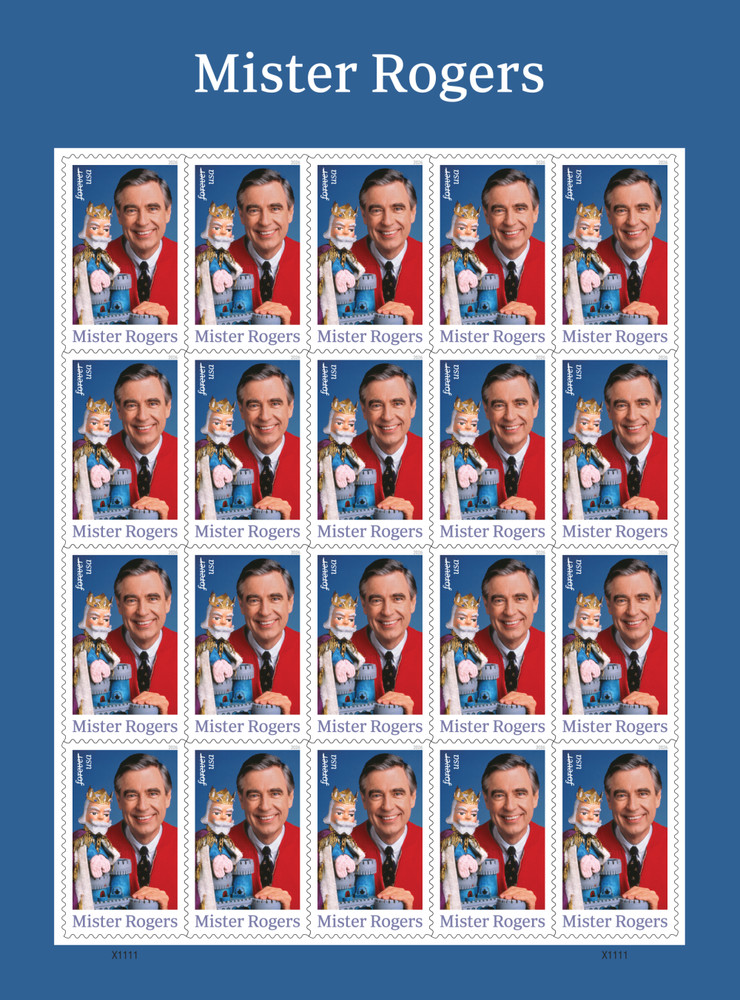 US 2026 Stamp Encore Mister Rogers Forever Stamp