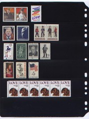 ANCHOR 100 New Stock Pages 6S (6-Rows) Stock Sheets/ Black sheets /FREE SHIPPING