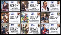 26-128, 2026, SC 6068a-y, Complete Set (25 Covers), Figures of the American Revo