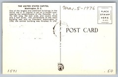 #1590 Right to Peaceably Assemble Capitol Dome FDC Maxi Card