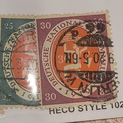 Germany Postage Stamps 105-108 Multi-Color 10 15 25 30 Nationalversammlung