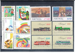 PORTUGAL 1981 COMPLETE YEAR SET MINT NEVER HINGED MNH (SEE TWO PICTURES)