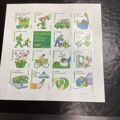 Scott #4524 GO GREEN Sheet of 16 Forever Stamps (2011)MNH-US