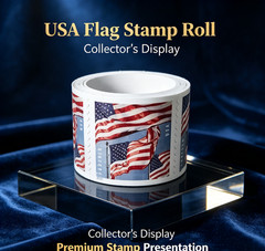 USPS 2022 US Flag Forever Stamps Roll of 100 Coil Self-Stick MNH Brand New