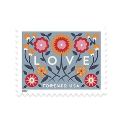 FOREVER “LOVE” 40 Stamps 2 Sheets Wedding 💜 Anniversary