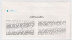 TurtlesTradingPost- Benjamin Franklin – 1976 #1690  FDC – Fleetwood Cachet