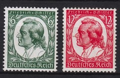 1934 GERMANY NAZI REICH Mi.# 554/555 COMPLETE SET MINT NEVER HINGED MNH **