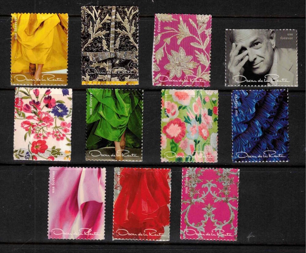 US – 2017 Fashion: Oscar de la Renta FOREVER #4909a – VF MNH