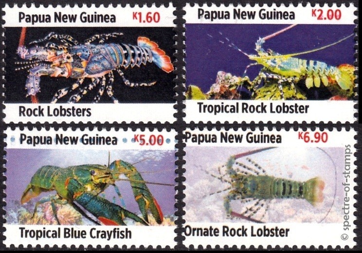 PAPUA NEW GUINEA 2024 LOBSTER MARINE FAUNA