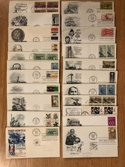 1950s-1970s FIRST DAY COVERS – U.S. FDCs LARGE COLLECTION ( for 2 COVERS )