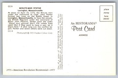 #1563 Battle of Lexington & Concord 2 FDC Maxi Cards