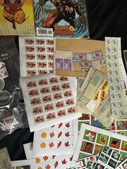 huge lot of US stamps discount postage Face Value FV $600+ xmas flowers sheets