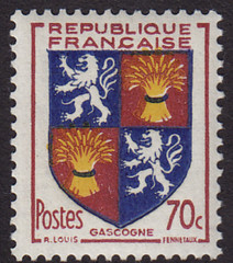 France #695 Mint MNH Original Gum Never Hinged Coats of Arms Stamp Very Fine