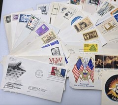 First Day of Issue Lot of 20 Commemorative Stamped Envelopes Vintage 1999 2000