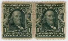 US Scott #300 Pair | Used | VF Very Fine