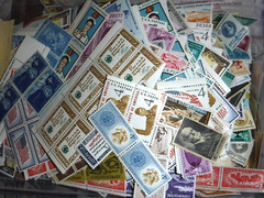 Lot of Unused 4 Cent Stamps, 100 Unused Four Cent U.S. Postage Stamps