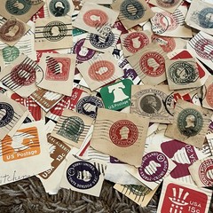 VINTAGE USA SQUARES CUTOUT LOT – NICE COLLECTION!