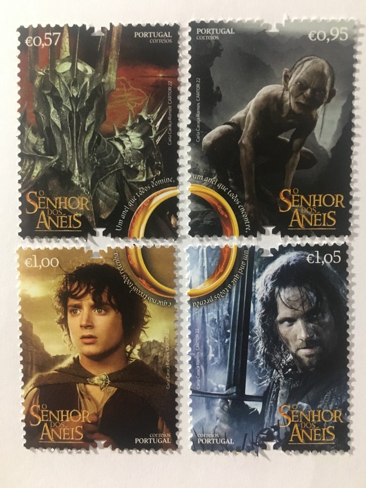Portugal 2022 – Lord of the Rings stamps set MNH