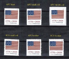 #6106 – 6111 2026 Flag set/6 – MNH