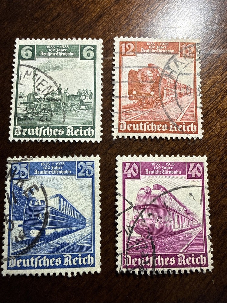 German Stamps Scott #459-62 Used