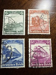 German Stamps Scott #459-62 Used